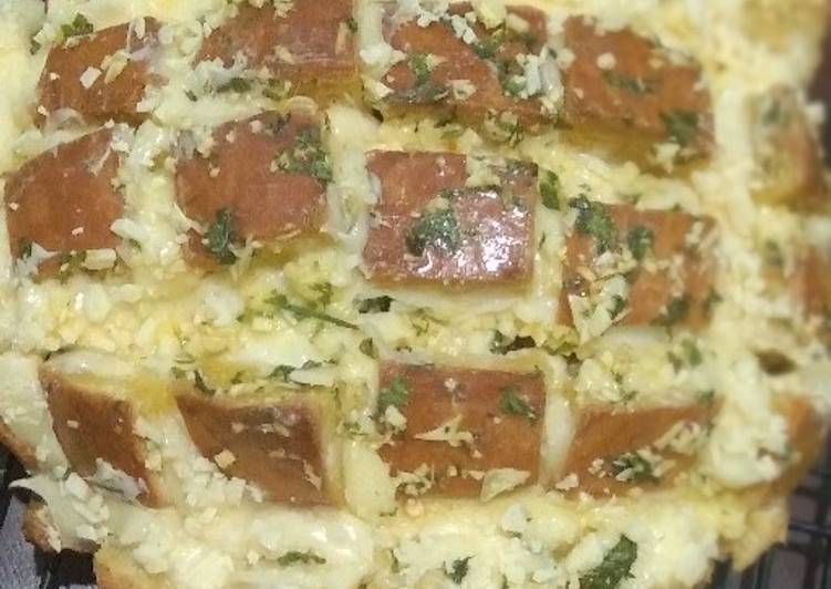 Bumbu Garlic Butter Cheese Pull Apart (Korean Garlic Cheese Bread) | Bahan Membuat Garlic Butter Cheese Pull Apart (Korean Garlic Cheese Bread) Yang Paling Enak