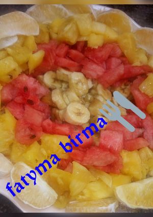 A picture of Fruit salad.