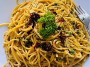 Gambar spageti creamy
