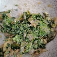 A picture of Methi ki sabzi.