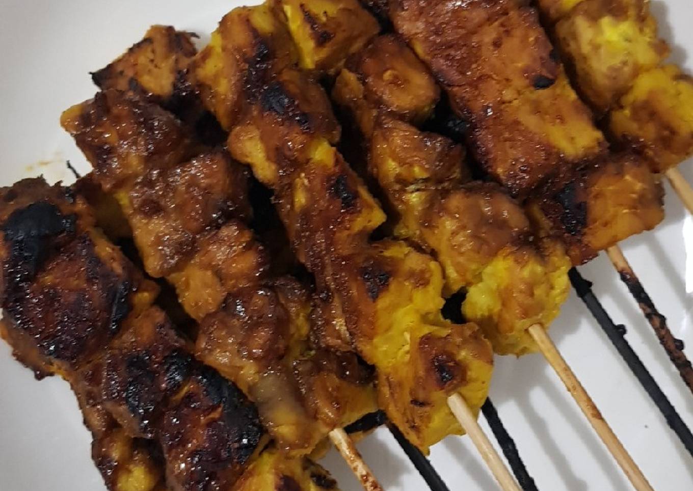 Bagaimana Membuat Sate Tempe Pedas Anti Gagal