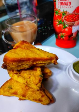 स्टफ़ ब्रेड़ पकौडा रेसिपी मुख्य फोटो