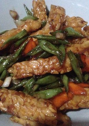 Foto resep Tumis buncis tempe saus tiram