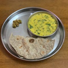 A picture of Dahi vali methi sabji / methi alan.