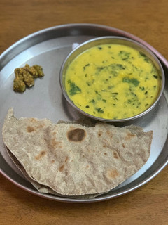 A picture of Dahi vali methi sabji / methi alan.