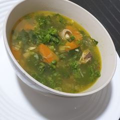 A picture of Chicken soup.