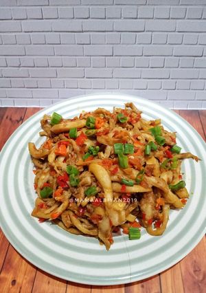 Foto resep 205. Tumis Jamur Tiram Pedas