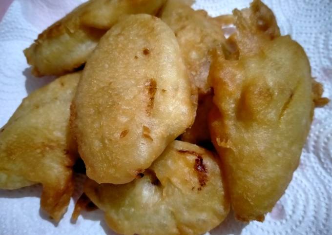 Pisang goreng crispy