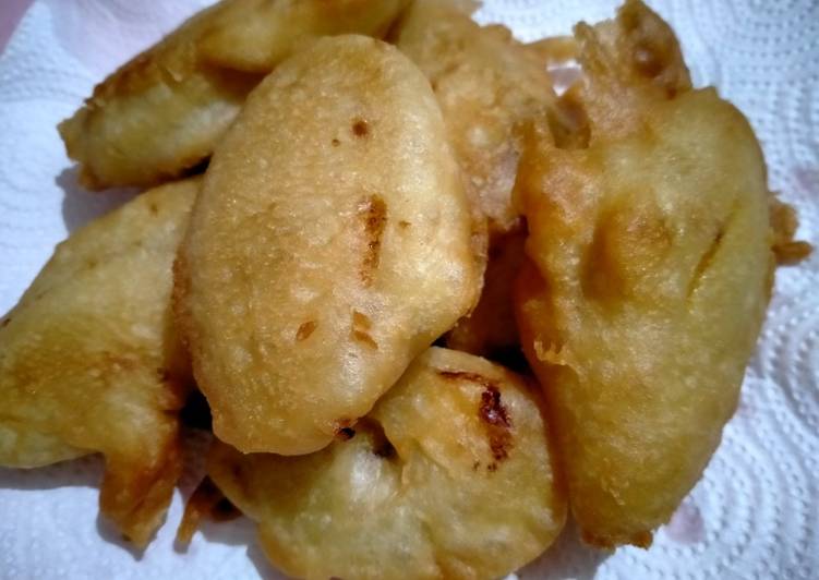 Pisang goreng crispy