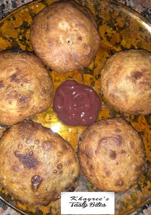 A picture of Aloo purée.