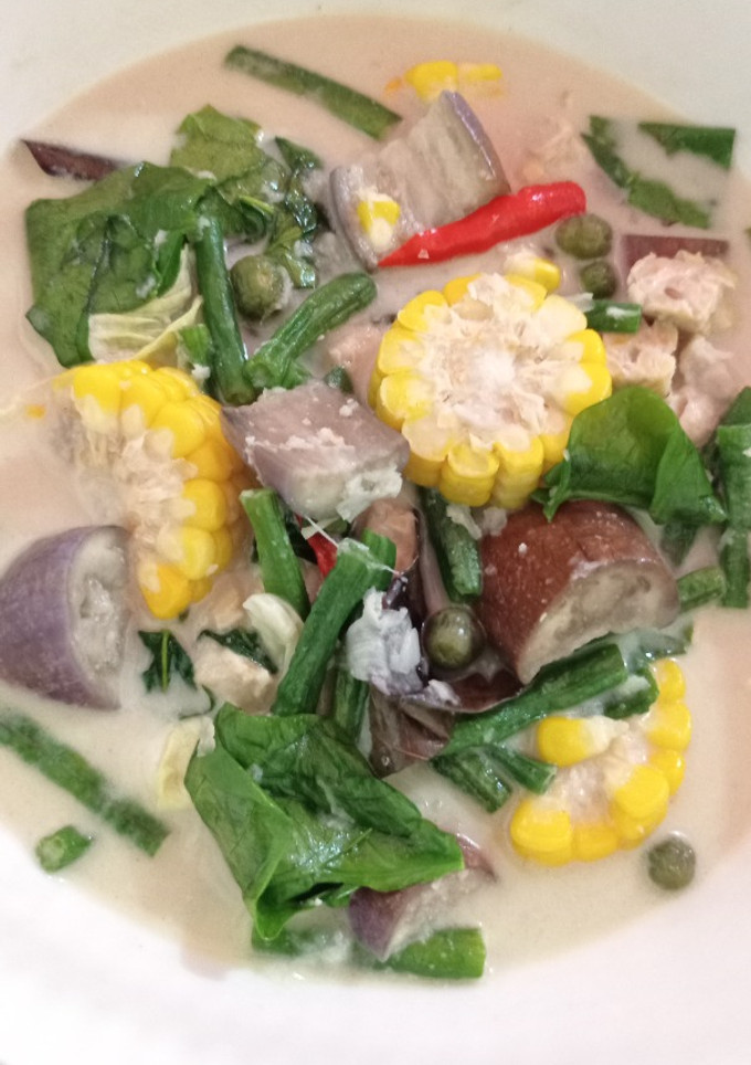 Foto resep Sayur Lodeh putih