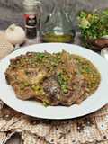 Ossobuco with Peas