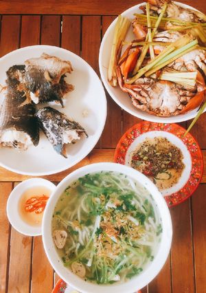 Hình của món Bánh canh bột lọc cá lóc.