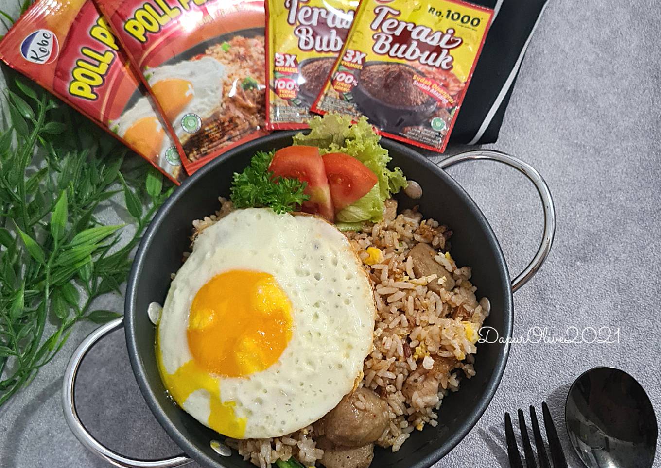 Nasi Goreng Praktis ala Dapur Kobe