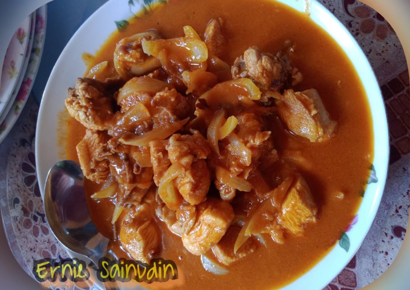 Sediakan kari ayam