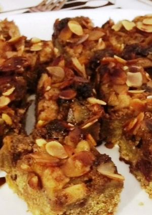 Zabpelyhes almás süti recept fotója