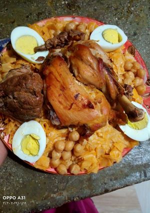 صورة لوصفة ثريدة 😋