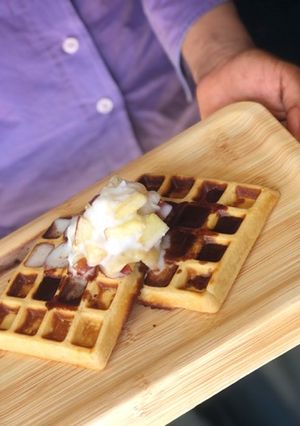 A picture of Waffles.
