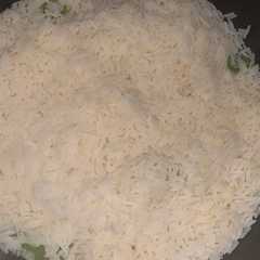 รูปของ Buttered white rice