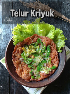 Foto resep Telur kriyuk cabe ijo