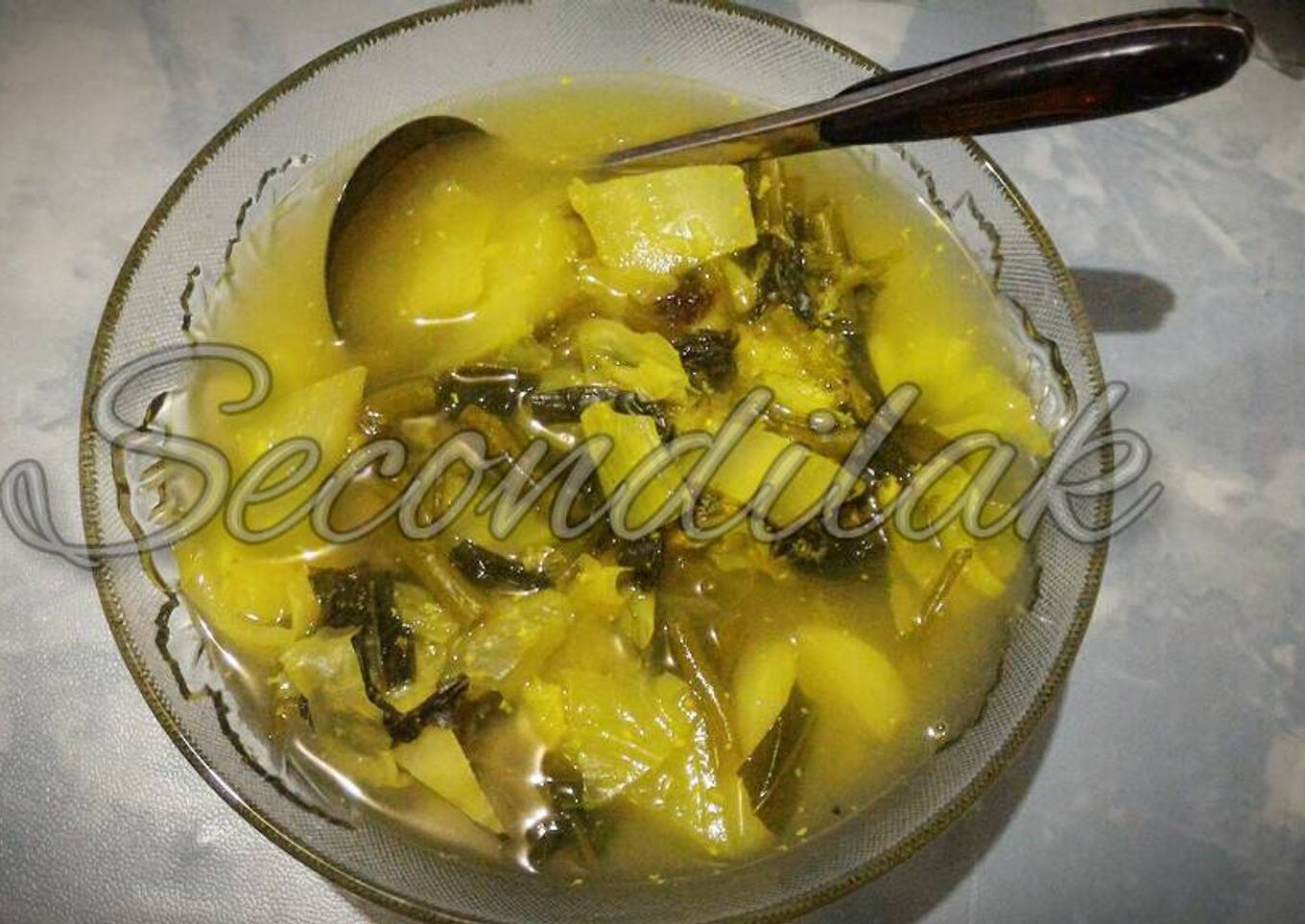 Acar sayur ikan keli