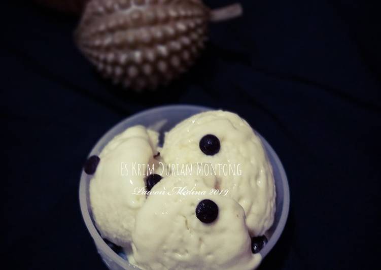 Es Krim Durian Montong