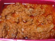Gambar kalio daging campur