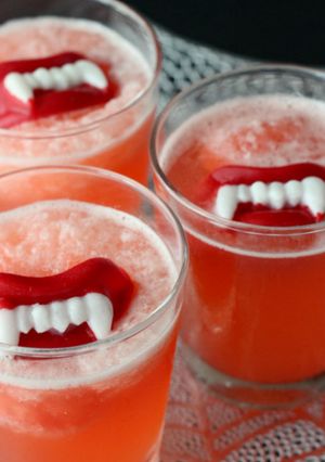 A picture of Halloween Slushy Punch.