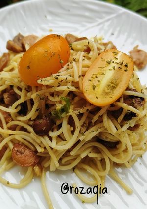 Foto resep Spaghetti Aglio Olio