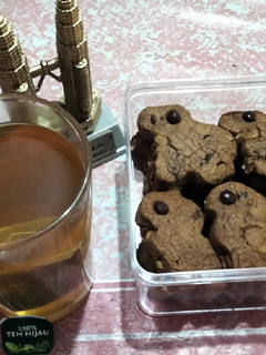 Foto resep Choco Almond Cookies Gluten Free
