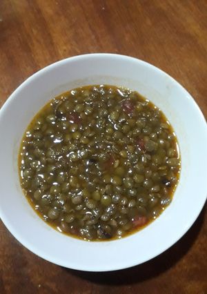 A picture of Lentils#4wks challenge.