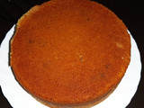 Vanilla sponge cake