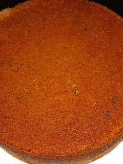 A picture of Vanilla sponge cake.