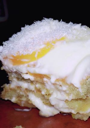 Una foto de Postre de vainillas