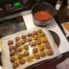 A picture of Italian Meatballs.