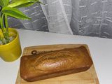 Budín de naranja sin gluten en licuadora (con azúcar mascabo)