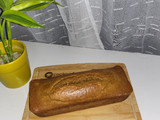 Budín de naranja sin gluten en licuadora (con azúcar mascabo)