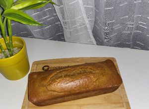 Una foto de Budín de naranja sin gluten en licuadora (con azúcar mascabo)