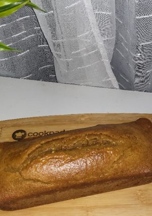 Una foto de Budín de naranja sin gluten en licuadora (con azúcar mascabo)