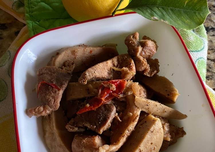 Recipe of Perfect Thịt heo kho chả lụa