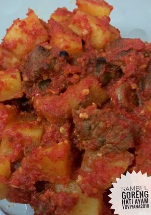 Foto resep Sambel gorang ati ayam
