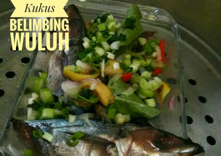 Kiat-kiat memasak Ikan Kembung kukus Belimbing Wuluh gurih