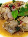ผัดน่องไก่ใต้นํ้า