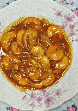 Foto resep Udang saus padang
