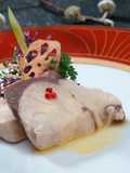 Japanese Yellowtail Lightly Poached in Olive Oil