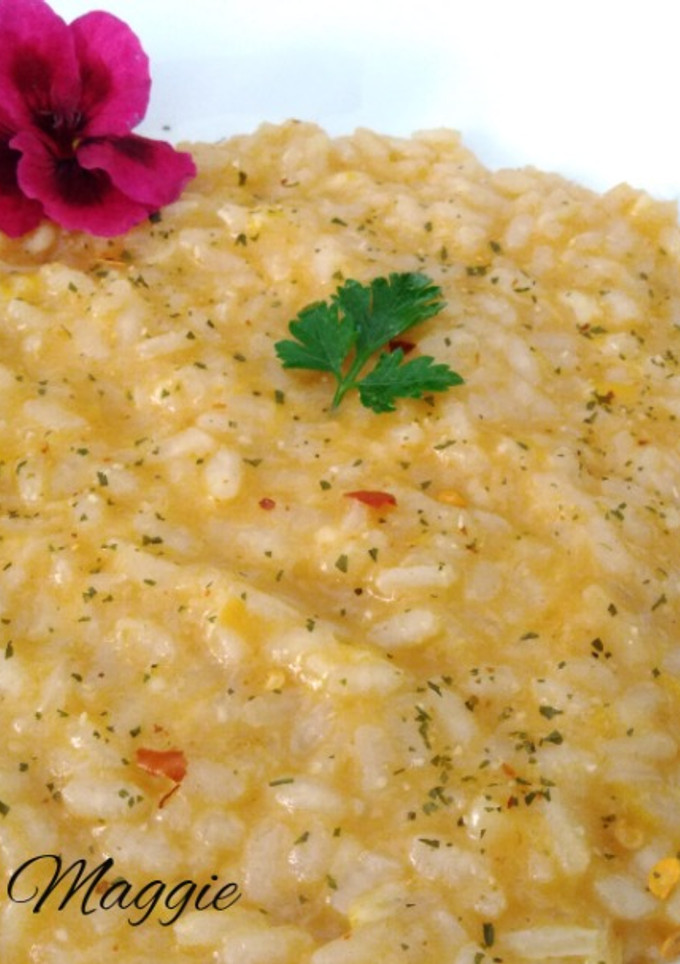 Una foto de Risotto a los 4 quesos