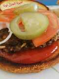 ساندونش برجر بيتي 🍔 بطريقة ابني شهي