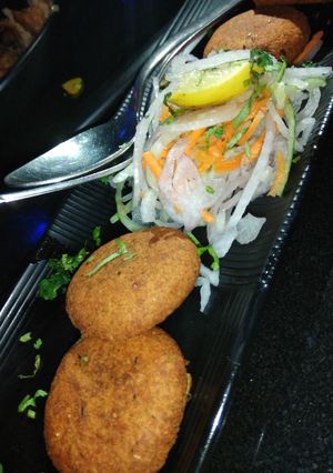 A picture of Pumpkin Kababs.