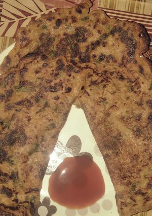 गेहूं के आटे के चीले (gehu ke aate ke cheele recipe in Hindi) रेसिपी मुख्य फोटो