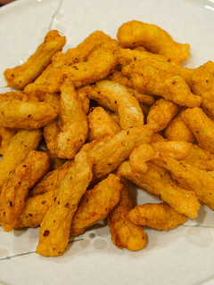 A picture of Taiwanese Fish Tempura - Tian Bu La.